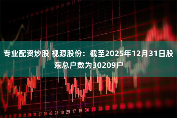 专业配资炒股 视源股份：截至2025年12月31日股东总户数为30209户